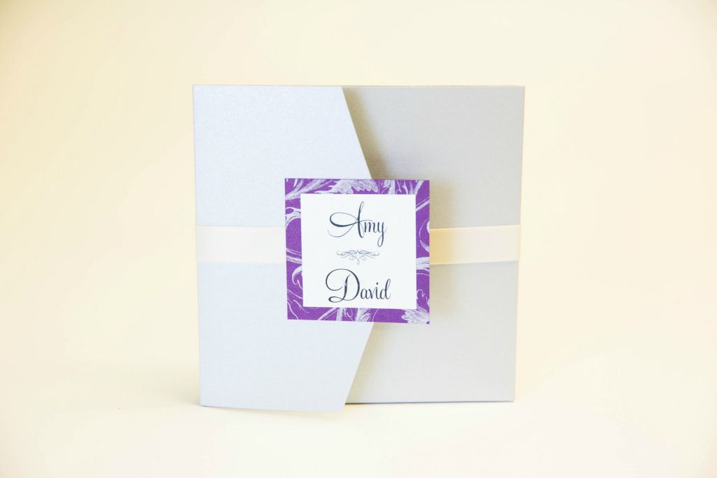 Pocket Wedding Invitations - Kindly RSVP Designs