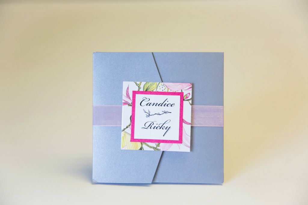 Pocket Wedding Invitations - Kindly RSVP Designs