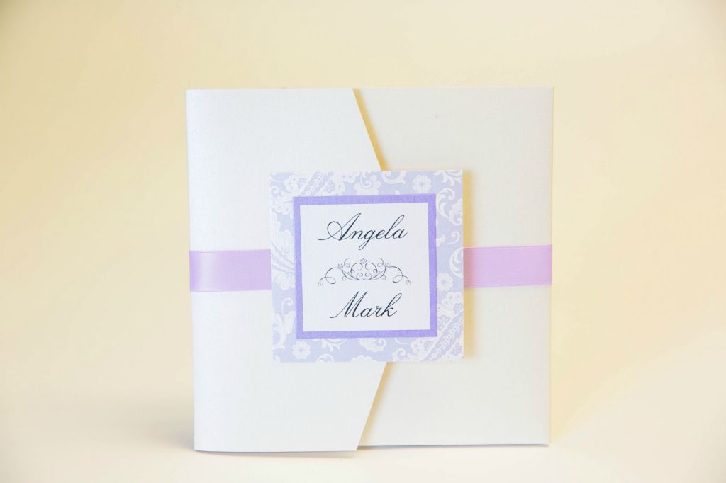 Pocket Wedding Invitations - Kindly RSVP Designs