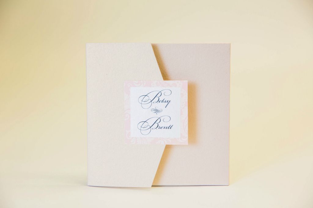 Pocket Wedding Invitations - Kindly RSVP Designs