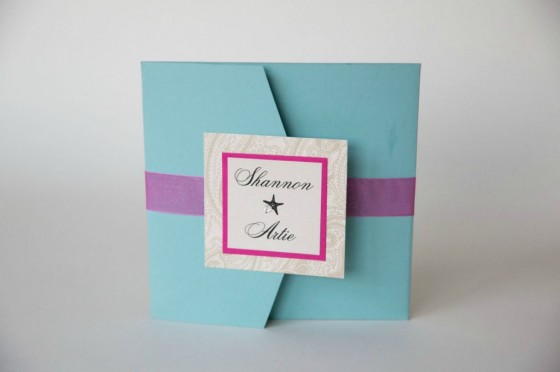 Pocket Wedding Invitations - Kindly RSVP Designs